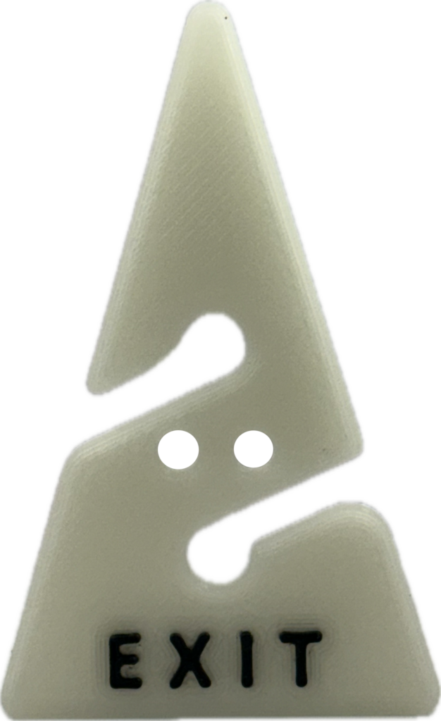 Marker, Arrow w/holes.